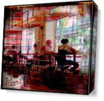 Knoxville Coffee Shop As Canvas