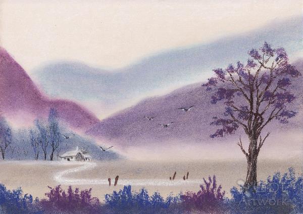 Landscape In Pastel