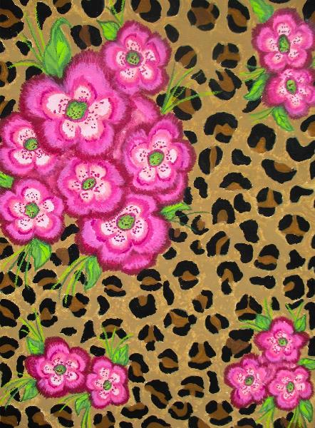 Floral Leopard Print