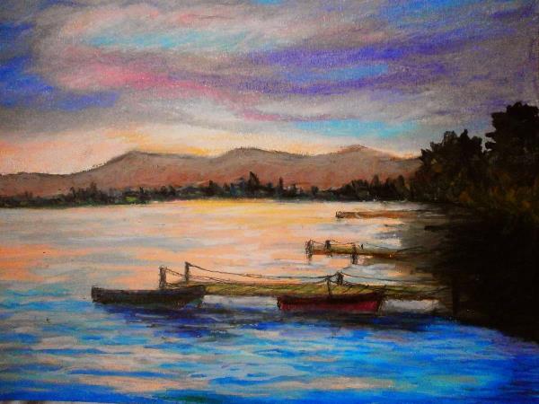 Sunset In Evia