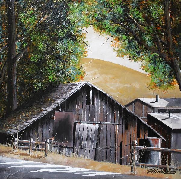 Death Of A Barn Ojai CA