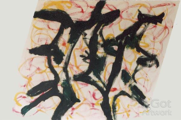 Wild Animals Oil On Canvas X