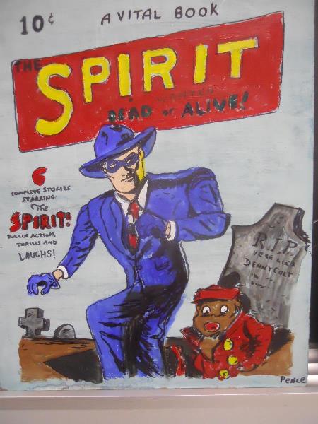 Spirit First Release Comic Cover Art
