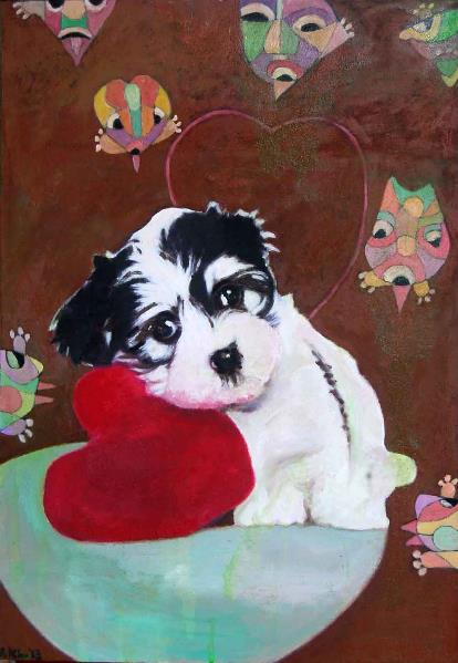 Failing In Love Cm X Cm Oil On Canvas