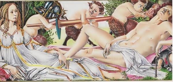 Copia De Venus Y Marte De Sandro Botticelli