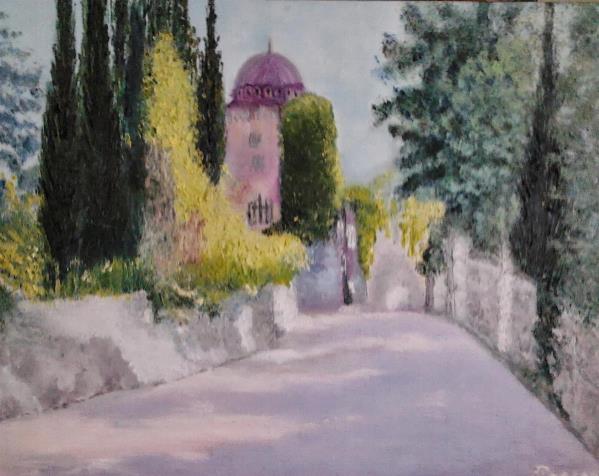 Temple In A Light