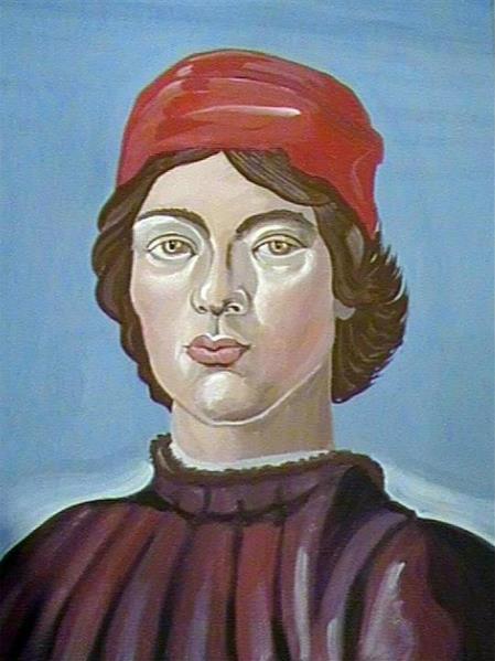 Boy With Red Cop (Botticelli)