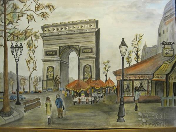 L'Arc De Triomphe Paris
