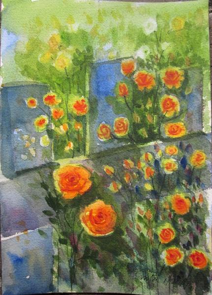 Roses Fence
