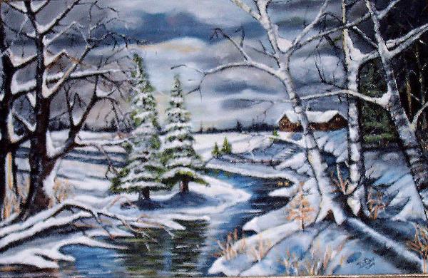 Snowy Lake