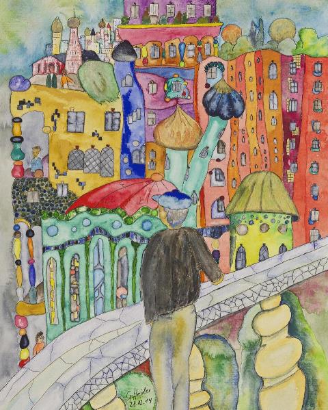 Looking At The Town Where I Would Like To Live