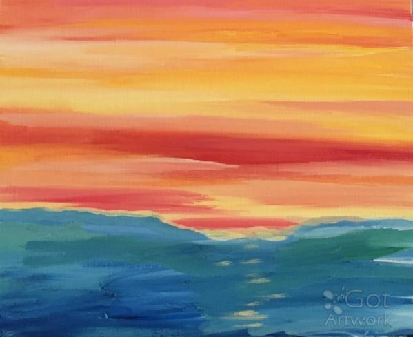 Turquoise On Fire