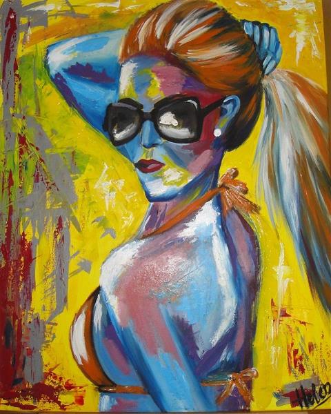 Lady With Sunglasses