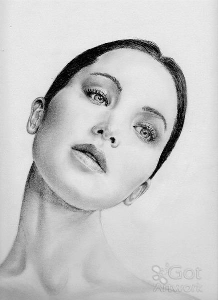 Jennifer Lawrence Portrait