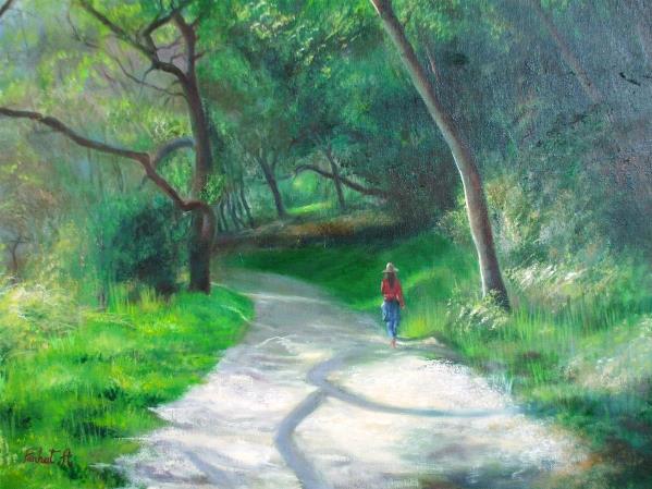 Walking Path Around Lake Chabot