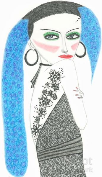 Girl With Tattoo