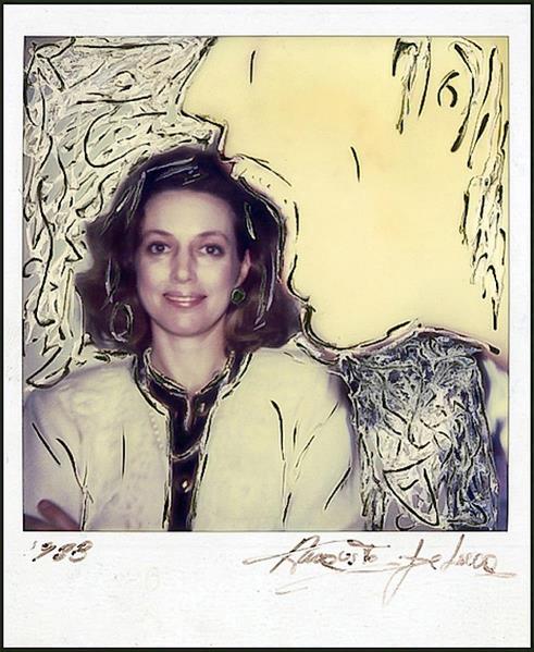 Antonella Boralevi - Polaroid By Augusto De Luca.