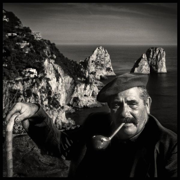 Portrait In Capri - By Augusto De Luca.