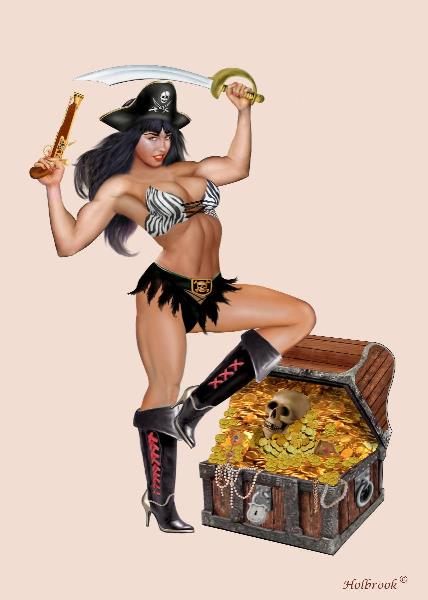 Pirate Girl S Treasure Chest