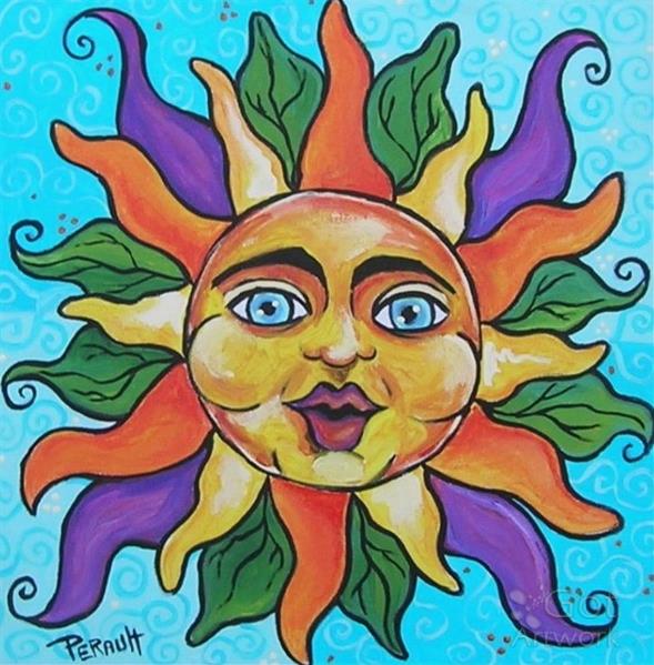 Earth N Sun Painting By Carol Perault - gotartwork.com