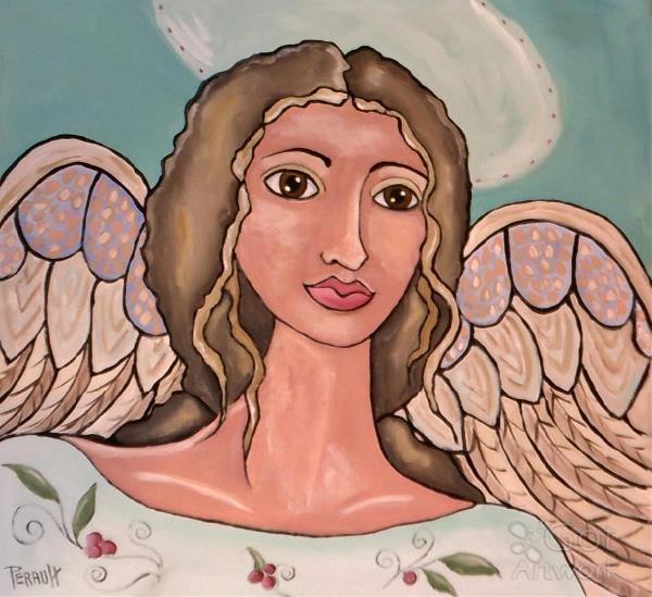 Lavender Winged Angel