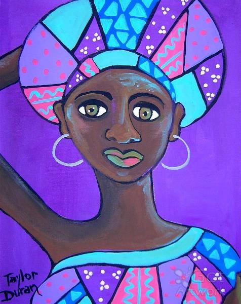 Purple Tribal