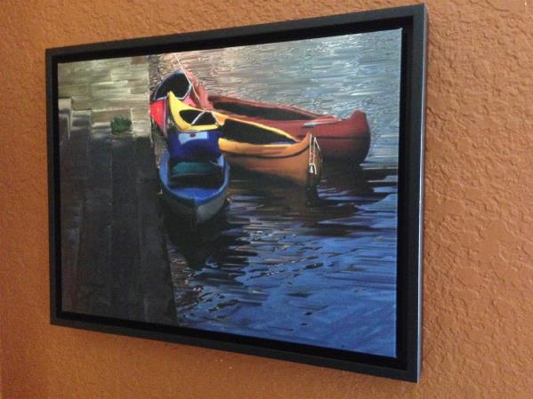 Canoe Canoe Framed