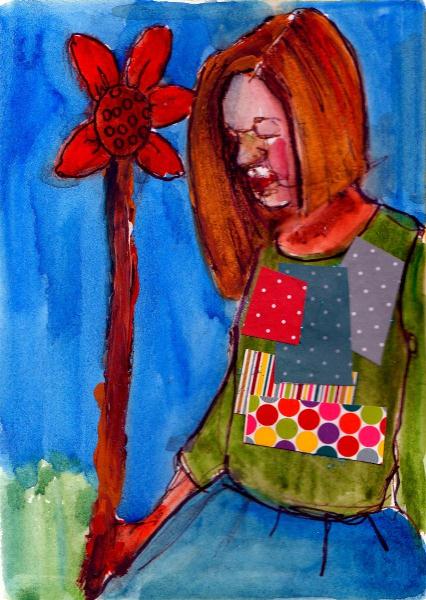 Myra Sunflower Girl