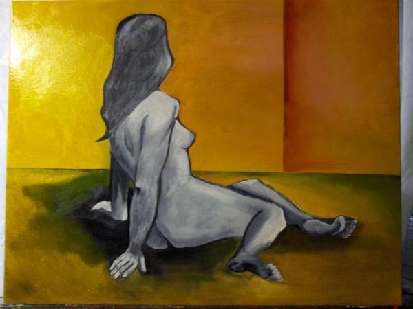 Nude, Seated