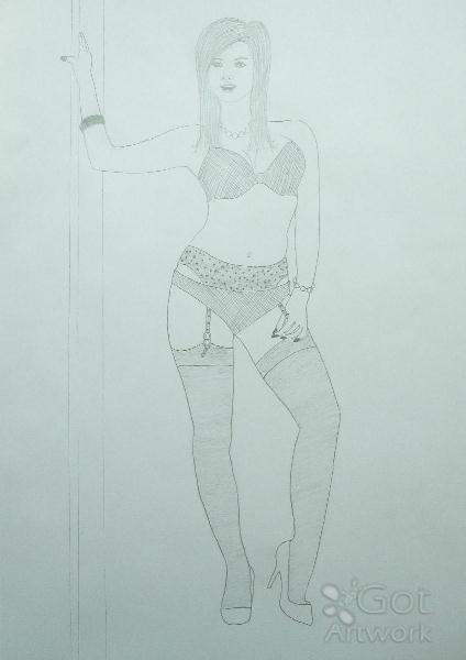 Girl In Lingerie