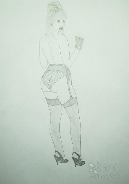 Girl In Lingerie