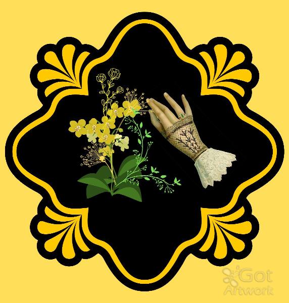 Hand And Flowers