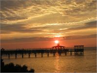 Coastal Carolina Sunrise As Greeting Card