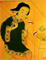 Chinese Lady As Framed Poster