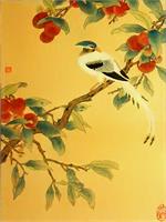Bird On Lai Chi Tree As Framed Poster