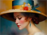 Lady With Big Hat 3