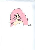 Rose Quartz_2nd 2017 Colored As Greeting Card