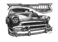 54 Chevy As Poster