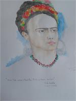 Frida As Framed Poster