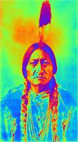 Native American Sitting Bull As Framed Poster