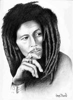 Bob Marley As Framed Poster