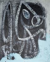 Sugestions In Blue As Framed Poster