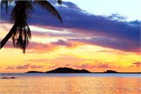 Colorful Caribbean Island Sunset Secret Harbor St Thomas Photograph By Roupen Baker As Framed Poster