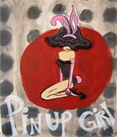 Pin Up Girl As Framed Poster