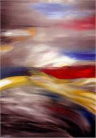Colourfield 1 Acrylic On Canvas 35 X 25in 2013