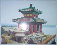 Oriental Oasis As Framed Poster