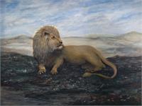 Leo The Lion As Framed Poster