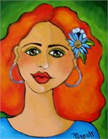 Ginger Diva As Framed Poster
