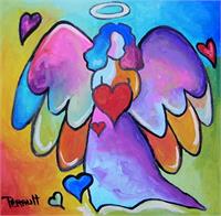 Heart Angel 6 As Framed Poster