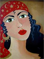 Gypsy Free As Framed Poster